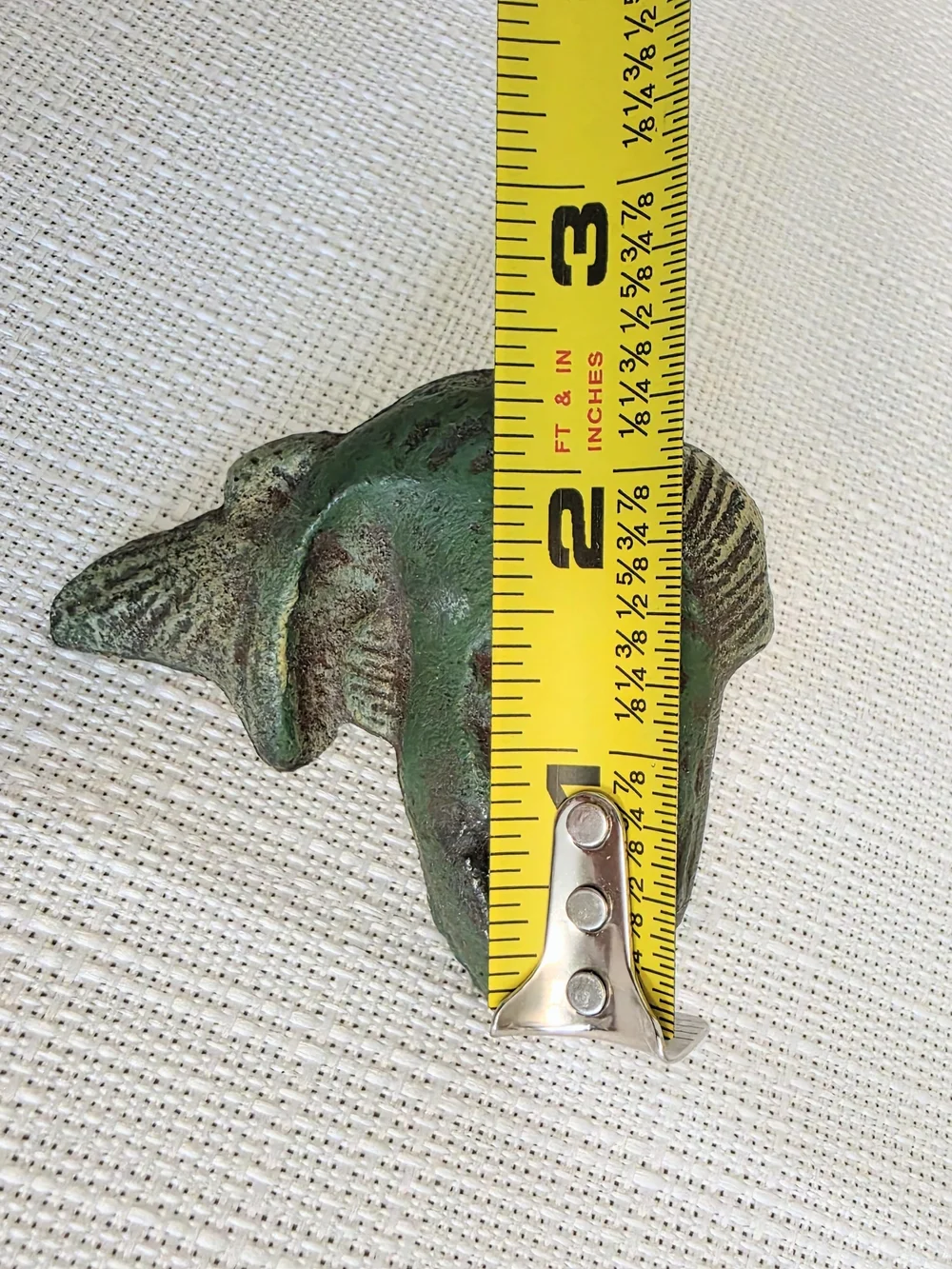 Vtg Cast Metal Trout Fish Drawer Pull Hunting Office Cabin Mancave Fisherman